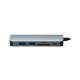 XD120 USB-C Hub USB3.0 5Gbps High Speed Docking Station HDMI-compatible Adapter TF SD Card Reader USB Type-C Data Transmission Converter