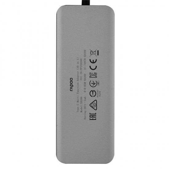 XD200 10-port Docking Station Type-C USB3.0 Hub RJ45 Adapter HD Converter SD / TF Card Reader for Windows/Mac/Linux XD200 10-port Docking Station Type-C USB3.0 Hub RJ45 Adapter HD Converter SD / TF Card Reader for Windows/Mac/Linux