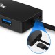 Multi Interface Hub HUB-U HUB-C HUB-UC USB 3.0 Type-C Hub 4 Ports Adapter Splitter Power Interface for iMac MacBook Air PC Computer Laptop