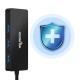 Multi Interface Hub HUB-U HUB-C HUB-UC USB 3.0 Type-C Hub 4 Ports Adapter Splitter Power Interface for iMac MacBook Air PC Computer Laptop Multi Interface Hub HUB-U HUB-C HUB-UC USB 3.0 Type-C Hub 4 Ports Adapter Splitter Power Interface for iMac MacBook Air PC Computer Laptop