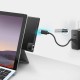 USB 3.0 Hub Type-C 4K HD Rj45 Gigabit Ethernet 1000Mbps Adapter TF/SD Card Reader for Surface Pro 7 USB 3.0 Hub Type-C 4K HD Rj45 Gigabit Ethernet 1000Mbps Adapter TF/SD Card Reader for Surface Pro 7