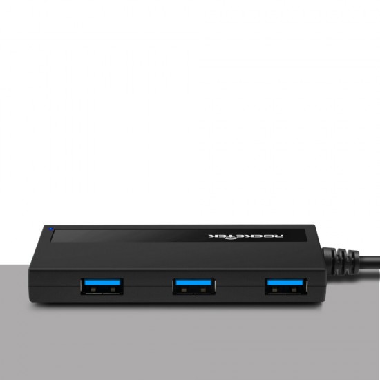 USB 3.0 hub 4 port adapter splitter Power Interface for PCLaptop