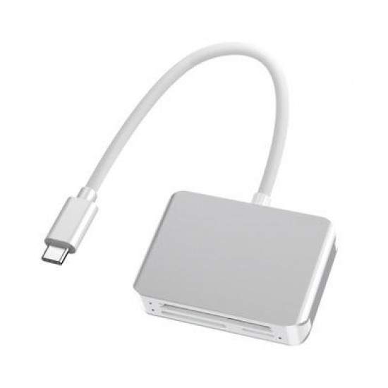 USB Hubs USB3.0 CF/SD/TF Type-c Audio Adapter Converter For Laptop PC Notebook Projector Mini PC USB Hubs USB3.0 CF/SD/TF Type-c Audio Adapter Converter For Laptop PC Notebook Projector Mini PC