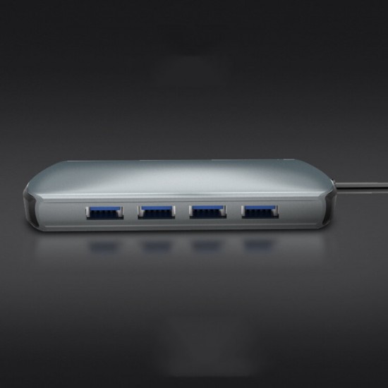 1905C Type-C to USB 3.0 USB Hub 5 Ports Hub 5-in-1 Docking Station Multi-functional Expander Adapter