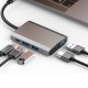 TW5A Type-C to USB 3.0 Hub 5 Ports Hub 5-in-1 Docking Station Multi-functional Hub Expander Adapter with PD TW5A Type-C to USB 3.0 Hub 5 Ports Hub 5-in-1 Docking Station Multi-functional Hub Expander Adapter with PD