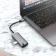 1904 4 in 1 USB-C Data Hub with 3-Port USB 3.0 HDMI 4K Display Port for MacBooks Notebooks Phone