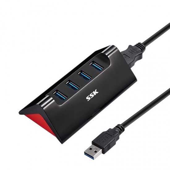 SHU835 USB 3.0 to 4-Port USB 3.0 Hub with Micro USB Power Port