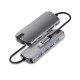 1907 Type-C to USB 3.0 Hub 7-Ports USB Hub 7-in-1 Docking Station Multi-functional TF SD Card Reader 1907 Type-C to USB 3.0 Hub 7-Ports USB Hub 7-in-1 Docking Station Multi-functional TF SD Card Reader