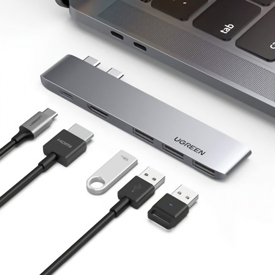 5 in 1 USB 3.0x3 HDMIx1 3x1 to 4K HDMI 100W 3 USB 3.0 Port Adapter for MacBook Pro 5 in 1 USB 3.0x3 HDMIx1 3x1 to 4K HDMI 100W 3 USB 3.0 Port Adapter for MacBook Pro