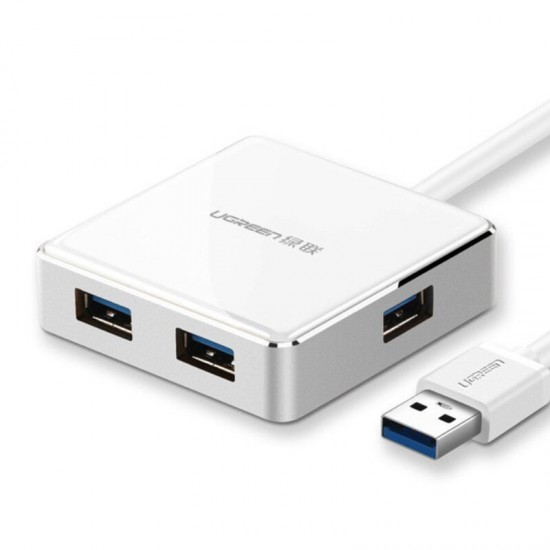 US168 5 in 1 USB3.0 High Speed USB Hub Aluminum Alloy Extender Connector with Power Supply Interface for PC Laptop US168 5 in 1 USB3.0 High Speed USB Hub Aluminum Alloy Extender Connector with Power Supply Interface for PC Laptop