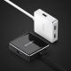 US168 5 in 1 USB3.0 High Speed USB Hub Aluminum Alloy Extender Connector with Power Supply Interface for PC Laptop US168 5 in 1 USB3.0 High Speed USB Hub Aluminum Alloy Extender Connector with Power Supply Interface for PC Laptop