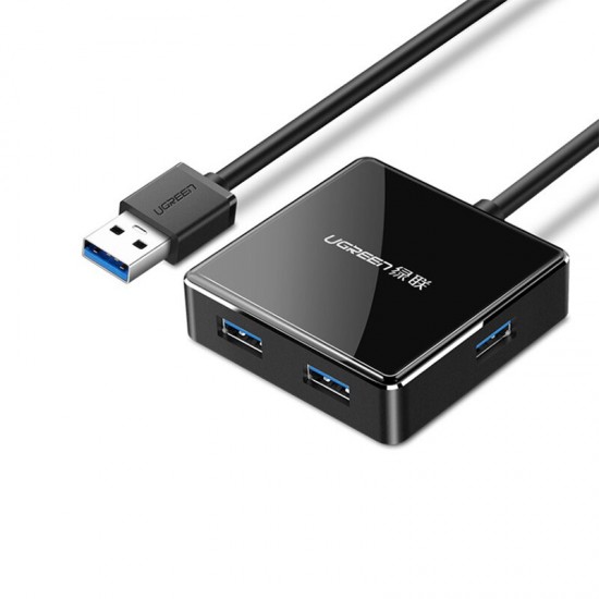 US168 5 in 1 USB3.0 High Speed USB Hub Aluminum Alloy Extender Connector with Power Supply Interface for PC Laptop US168 5 in 1 USB3.0 High Speed USB Hub Aluminum Alloy Extender Connector with Power Supply Interface for PC Laptop