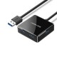 US168 5 in 1 USB3.0 High Speed USB Hub Aluminum Alloy Extender Connector with Power Supply Interface for PC Laptop US168 5 in 1 USB3.0 High Speed USB Hub Aluminum Alloy Extender Connector with Power Supply Interface for PC Laptop