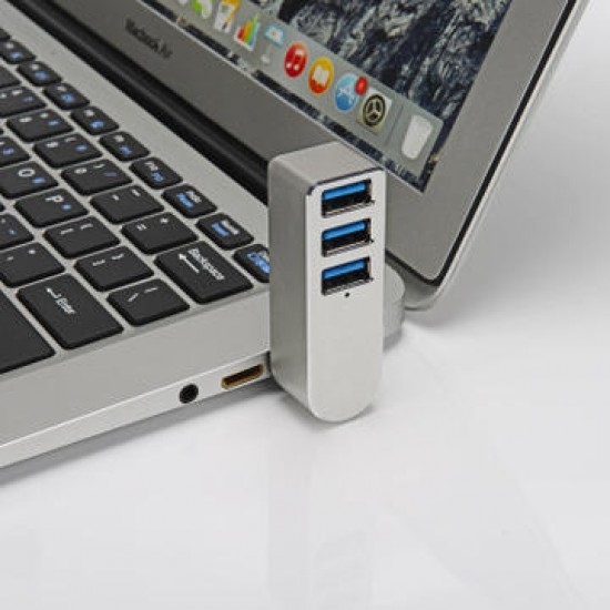 USB 3.0 to 3 Port USB 3.0 Hub Adapter 5GBit/s Gigabit Ethernet for PC Laptop No Need Driver