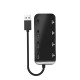 USB3.0 / Type-C 4 in 1 Multifunction USB Hub USB3.0 High Speed Transmission with Switch Adapter Extender Extension Connector for PC Laptop USB3.0 / Type-C 4 in 1 Multifunction USB Hub USB3.0 High Speed Transmission with Switch Adapter Extender Extension Connector for PC Laptop