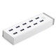 CR117 High Speed USB 3.0 10 Ports Hub With 12V 4A Power Adapter USB Splitter for Laptop PC CR117 High Speed USB 3.0 10 Ports Hub With 12V 4A Power Adapter USB Splitter for Laptop PC