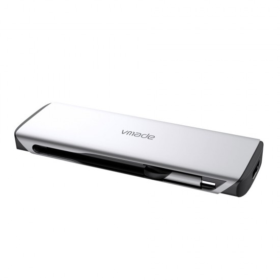 CB016A 7-in-1 USB-C Hub 3*USB3.0 Ports 5Gbps Docking Station HDMI-compatible Adapter TF/SD Card Reader PD Fast Charging RJ45 LAN Type-C Converter CB016A 7-in-1 USB-C Hub 3*USB3.0 Ports 5Gbps Docking Station HDMI-compatible Adapter TF/SD Card Reader PD Fast Charging RJ45 LAN Type-C Converter