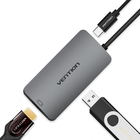 USB C to USB 3.0 HDMI With PD Charging Port Type C 3.1 to USB Hub Type-c Adapter USB C to USB 3.0 HDMI With PD Charging Port Type C 3.1 to USB Hub Type-c Adapter