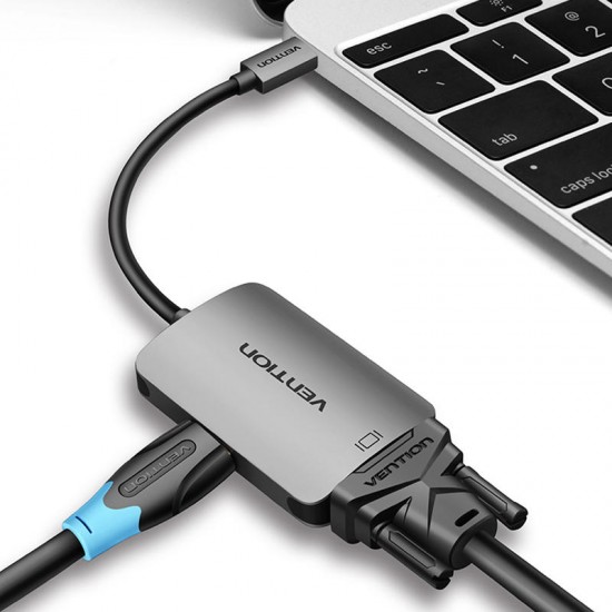 USB C to HDMI 4K VGA 1080P 60Hz Male Type-c to VGA HDMI Convertor for TV Projector Hub USB C to HDMI 4K VGA 1080P 60Hz Male Type-c to VGA HDMI Convertor for TV Projector Hub