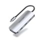 Type-C Docking Station USB-C to HD Cable Converter 4K Projection Screen Adapter PD Charging for Notebook Huawei P30 Mobile Phone Type-C Docking Station USB-C to HD Cable Converter 4K Projection Screen Adapter PD Charging for Notebook Huawei P30 Mobile Phone