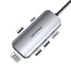 Type-C Docking Station USB-C to HD Cable Converter 4K Projection Screen Adapter PD Charging for Notebook Huawei P30 Mobile Phone Type-C Docking Station USB-C to HD Cable Converter 4K Projection Screen Adapter PD Charging for Notebook Huawei P30 Mobile Phone