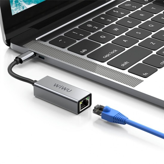 Type-C to RJ45 USB-C Hub 10/100/1000M Gigabit Network Cable Converter for MacBook Air Pro 2019 2020 Type-C to RJ45 USB-C Hub 10/100/1000M Gigabit Network Cable Converter for MacBook Air Pro 2019 2020