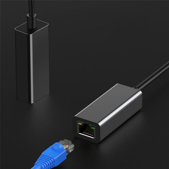 Type-C to RJ45 USB-C Hub 10/100/1000M Gigabit Network Cable Converter for MacBook Air Pro 2019 2020