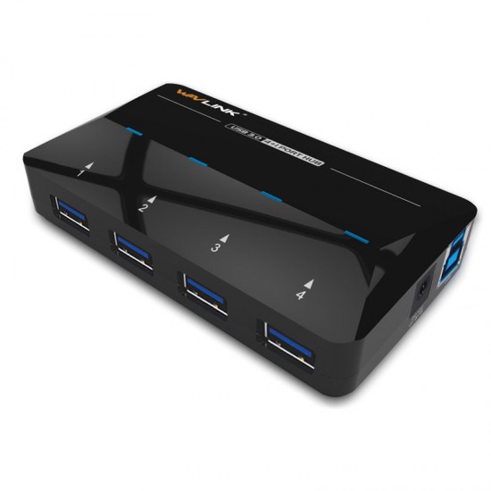 WL-UH3042P1 High Speed 4-Port USB3.0 Hub with One Quick Charging Port WL-UH3042P1 High Speed 4-Port USB3.0 Hub with One Quick Charging Port