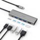 Alpha A531H 5-in-1 USB-C Hub Type-C to USB3.0 Adapter HD Converter Multi-functional Docking Station