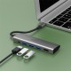 Alpha A531H 5-in-1 USB-C Hub Type-C to USB3.0 Adapter HD Converter Multi-functional Docking Station Alpha A531H 5-in-1 USB-C Hub Type-C to USB3.0 Adapter HD Converter Multi-functional Docking Station