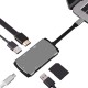 YC207 USB 3.0 HDMI6 in 1 Type-C USB Hub PD Card Reader Adapter for Laptop YC207 USB 3.0 HDMI6 in 1 Type-C USB Hub PD Card Reader Adapter for Laptop