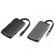 YC207 USB 3.0 HDMI6 in 1 Type-C USB Hub PD Card Reader Adapter for Laptop YC207 USB 3.0 HDMI6 in 1 Type-C USB Hub PD Card Reader Adapter for Laptop