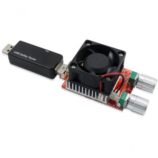 35W Constant Current Double Adjustable Electronic Load + USB Tester Current Voltage Capacity Tester 35W Constant Current Double Adjustable Electronic Load + USB Tester Current Voltage Capacity Tester