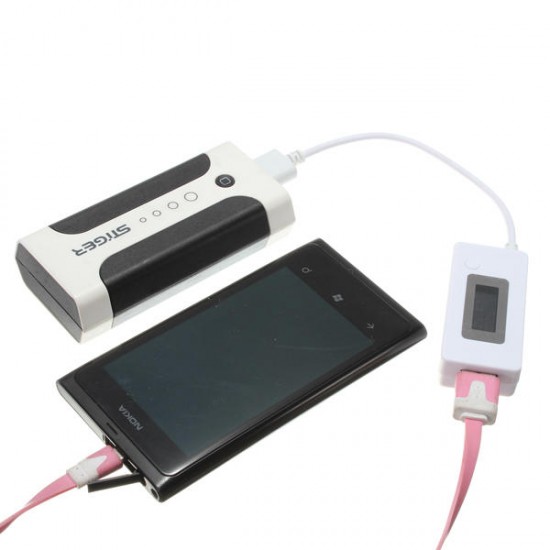 LCD USB Mini Voltage and Current Detector USB Charger Tester Meter LCD USB Mini Voltage and Current Detector USB Charger Tester Meter