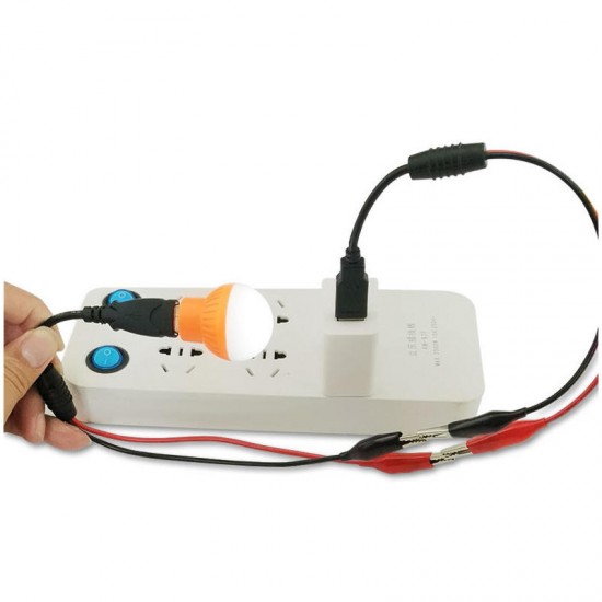 USB Alligator Clips Crocodile Wire Male/Female to USB Tester Detector DC Voltage Meter Ammeter Capacity Power Meter Monitor USB Alligator Clips Crocodile Wire Male/Female to USB Tester Detector DC Voltage Meter Ammeter Capacity Power Meter Monitor