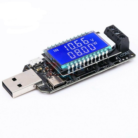 DC-DC USB Dual System Step Up/Down Buck Boost Power Supply Voltage Regulator Desktop Power Module 5V to 3.3V 9V 12V 24v USB Tester