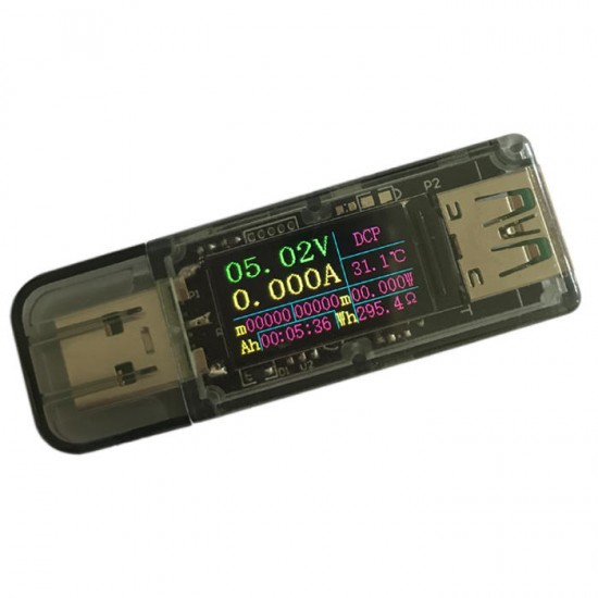 DC Digital 30v 5A USB Tester Voltage Current Power Capacity Meter QC 2.0 3.0 FCP AFC DCP Detector Power Bank Charger Indicator