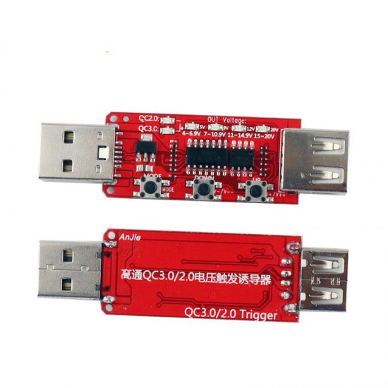 Digital DC USB Tester Current Voltage Charger Capacity Power Bank Battery Detector+QR2.0/3.0 Trigger Digital DC USB Tester Current Voltage Charger Capacity Power Bank Battery Detector+QR2.0/3.0 Trigger