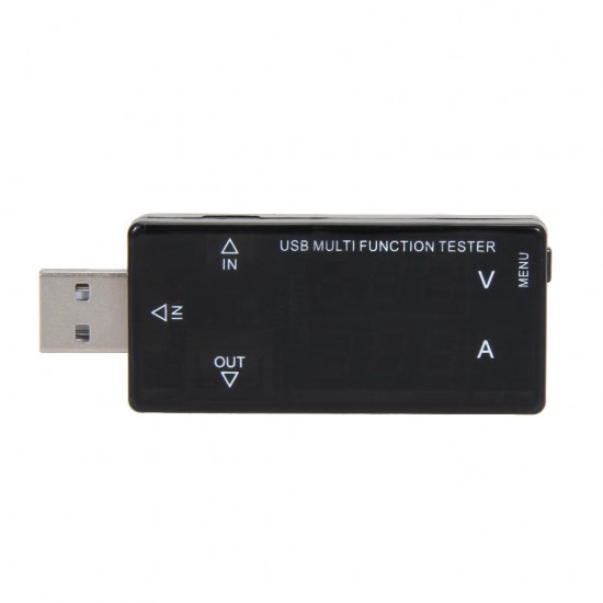 Digital Display USB Multifunction Tester 3V-30V Mini Current Voltage Charger Capacity Tester with Overcurrent Overvoltage Protect Digital Display USB Multifunction Tester 3V-30V Mini Current Voltage Charger Capacity Tester with Overcurrent Overvoltage Protect