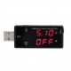 Digital Display USB Multifunction Tester 3V-30V Mini Current Voltage Charger Capacity Tester with Overcurrent Overvoltage Protect Digital Display USB Multifunction Tester 3V-30V Mini Current Voltage Charger Capacity Tester with Overcurrent Overvoltage Protect
