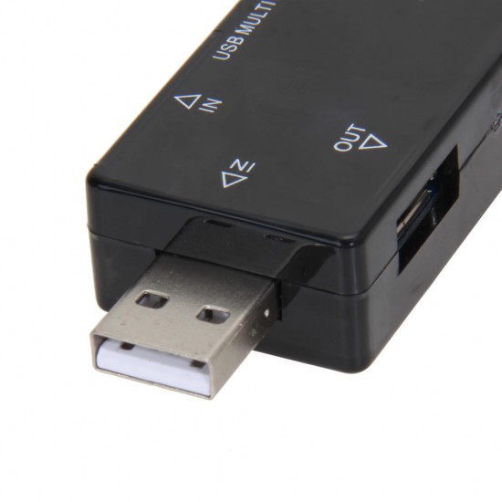 Digital Display USB Multifunction Tester 3V-30V Mini Current Voltage Charger Capacity Tester with Overcurrent Overvoltage Protect