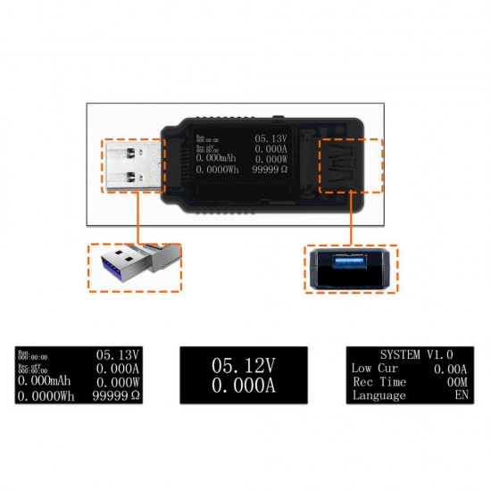 FNB08 32V 96W USB3.0 USB Tester DC Digital Voltmeter Amperimeter Current Voltage Meter Amp Volt Ammeter Detector FNB08 32V 96W USB3.0 USB Tester DC Digital Voltmeter Amperimeter Current Voltage Meter Amp Volt Ammeter Detector