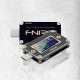 FNC88 Type-C PD Trigger USB-C Voltmeter Ammeter Voltage 2 Way Current Meter Multimeter PD Recharger Battery USB Tester