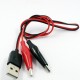 High Quality Car USB Tester Voltage Current Capacity Battery Tester Monitoring Crocodile Wire Alligator Clips