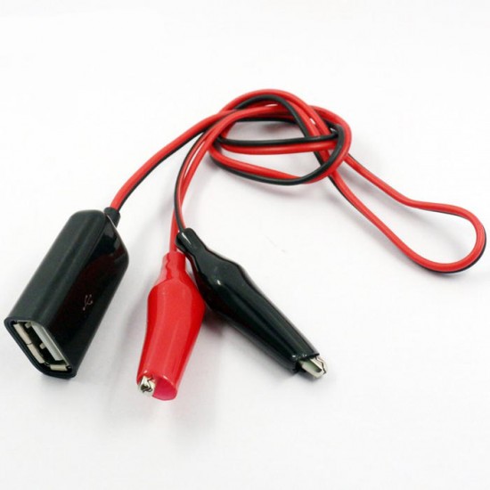 High Quality Car USB Tester Voltage Current Capacity Battery Tester Monitoring Crocodile Wire Alligator Clips