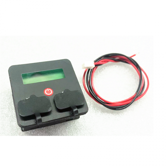 JS-CU3 Waterproof Lithium Lead-acid Battery Capacity Indicator Tester 12V 24V 3S 4S 5S Li-ion To 5V USB Phone Charge
