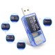12 in 1 USB Tester DC Digital Voltmeter Ammeter Power Capacity Temperature Tester Power Bank Charger Indicator 12 in 1 USB Tester DC Digital Voltmeter Ammeter Power Capacity Temperature Tester Power Bank Charger Indicator