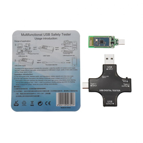 Multifunctional Color TFT USB Tester bluetooth Type-C PD Digital Voltmeter Vurrent Meter Ammeter Power Bank Charger Indicator Multifunctional Color TFT USB Tester bluetooth Type-C PD Digital Voltmeter Vurrent Meter Ammeter Power Bank Charger Indicator