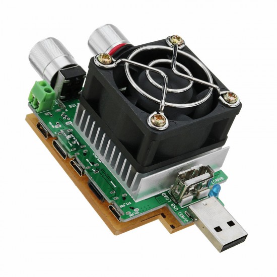 QC2.0/3.0 35W USB Electronic Load Adjustable Constant Current Aging Resistor Battery Voltage Capacity Tester Voltmeter QC2.0/3.0 35W USB Electronic Load Adjustable Constant Current Aging Resistor Battery Voltage Capacity Tester Voltmeter