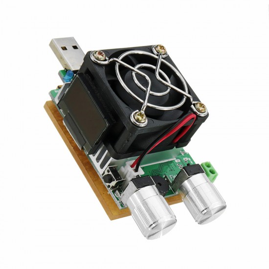 QC2.0/3.0 35W USB Electronic Load Adjustable Constant Current Aging Resistor Battery Voltage Capacity Tester Voltmeter QC2.0/3.0 35W USB Electronic Load Adjustable Constant Current Aging Resistor Battery Voltage Capacity Tester Voltmeter
